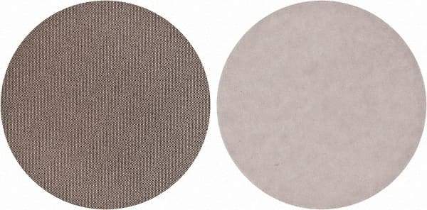 Norton - 5" Diam, 200 Grit Diamond Adhesive PSA Disc - Fine Grade, Red, Cloth Backing, Flexible - Americas Industrial Supply