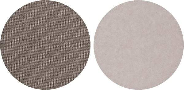 Norton - 6" Diam, 200 Grit Diamond Adhesive PSA Disc - Fine Grade, Red, Cloth Backing, Flexible - Americas Industrial Supply