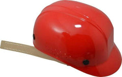 North - 4-Point Suspension, High Density Polyethylene Bump Cap - Pinlock, Vented, Red - Americas Industrial Supply