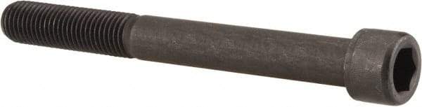 Value Collection - 7/8-9 UNC Hex Socket Drive, Socket Cap Screw - Alloy Steel, Black Oxide Finish, Partially Threaded, 8" Length Under Head - Americas Industrial Supply