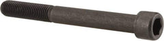 Value Collection - 7/8-9 UNC Hex Socket Drive, Socket Cap Screw - Alloy Steel, Black Oxide Finish, Partially Threaded, 8" Length Under Head - Americas Industrial Supply