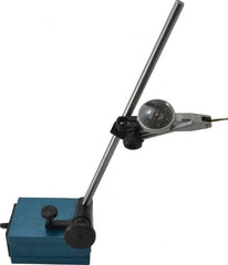 Fowler - 0.0005" Graduation, 0.03" Max Meas, 0-15-0 Dial Reading, Dial Indicator & Base Kit - 3-1/8" Base Length x 2-1/16" Base Width x 1" Base Height, 1" Dial Diam - Americas Industrial Supply