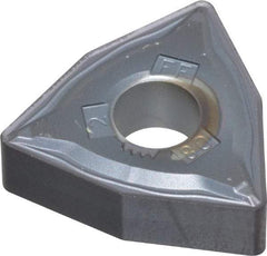 Kennametal - WNMG432 FF Grade KC5010 Carbide Turning Insert - TiAlN Finish, 80° Trigon, 1/2" Inscr Circle, 3/16" Thick, 1/32" Corner Radius - Americas Industrial Supply