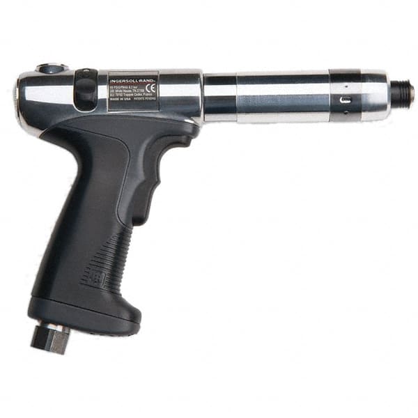 Ingersoll-Rand - 1/4" Bit Holder, 1,000 RPM, Pistol Grip Handle Air Screwdriver - 2.7 to 9.7 In/Lb Torque, 4 CFM - Americas Industrial Supply