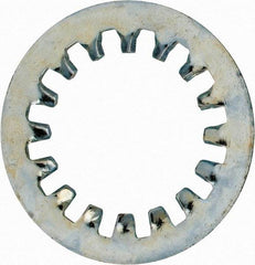 Value Collection - 1-1/2" Screw, 1.53" ID, Steel Internal Tooth Lock Washer - 2.515" OD, Zinc-Plated, Grade 1075 - Americas Industrial Supply