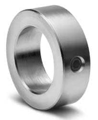 Climax Metal Products - 1-7/8" Bore, Steel, Set Screw Shaft Collar - 2-3/4" Outside Diam, 7/8" Wide - Americas Industrial Supply