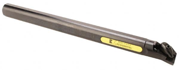 Kennametal - 1.76" Min Bore Diam, 14" OAL, 1-1/2" Shank Diam, A-DCFN-KC Indexable Boring Bar - CN.. Insert, Clamp Holding Method - Americas Industrial Supply