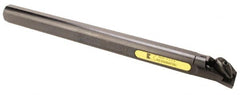 Kennametal - 1.76" Min Bore Diam, 14" OAL, 1-1/2" Shank Diam, A-DCFN-KC Indexable Boring Bar - CN.. Insert, Clamp Holding Method - Americas Industrial Supply