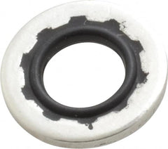 Parker - 0.24" ID x 1/2" OD, 0.05" Thick, Fastener Seal - -65 to 225°F, -4 Pipe Thread, - Americas Industrial Supply