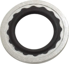 Parker - 0.49" ID x 7/8" OD, 0.05" Thick, Fastener Seal - -65 to 225°F, -8 Pipe Thread, - Americas Industrial Supply