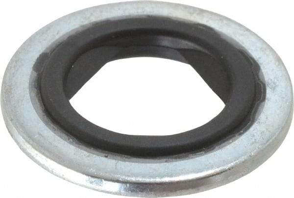 Parker - 1-3/8" OD, 0.109" Thick, Fastener Seal - -30 to 225°F, 3/4 Pipe Thread, - Americas Industrial Supply