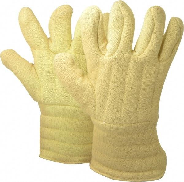 Jomac Products - Size L Wool Lined Kevlar Heat Resistant Glove - 13" OAL, Gauntlet Cuff - Americas Industrial Supply