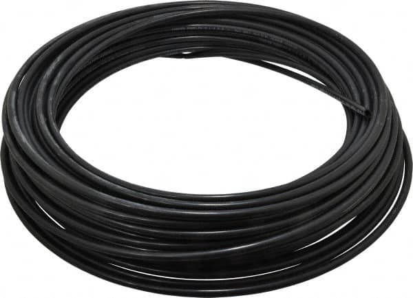 Parker - 11/64" ID x 1/4" OD, 0.04" Wall Thickness, 100' Long, Nylon Tube - Black, 310 Max psi, -65 to 200°F - Americas Industrial Supply