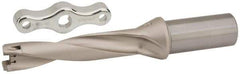 Iscar - 0.787 to 0.823" Diam, 5xD, 3.94" Max Depth, 1" Shank Diam, 7.2" OAL, Replaceable Tip Drill - IDI-SG, IDI-SK Insert, 20 Seat Size, DCM Toolholder, Series ChamDrill - Americas Industrial Supply