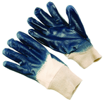 Nitrile Rubber Smooth Surface Gloves - Large (dozen pair) - Americas Industrial Supply