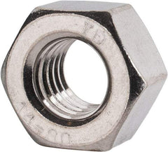 Value Collection - M10x1.50 Metric Coarse Stainless Steel Right Hand Heavy Hex Nut - 17mm Across Flats, 10mm High, Uncoated - Americas Industrial Supply