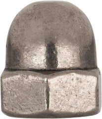 Value Collection - M8x1.25 Metric Coarse, 13mm Width Across Flats, Uncoated, Stainless Steel Acorn Nut - 15mm Overall Height, Austenitic A4, DIN 1587 - Americas Industrial Supply