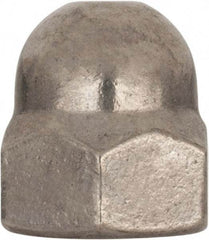 Value Collection - M20x2.5 Metric Coarse, 30mm Width Across Flats, Uncoated, Stainless Steel Acorn Nut - 34mm Overall Height, Austenitic A4, DIN 1587 - Americas Industrial Supply