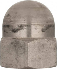 Value Collection - M27x3 Metric Coarse, 41mm Width Across Flats, Uncoated, Stainless Steel Acorn Nut - 50mm Overall Height, Austenitic A4, DIN 1587 - Americas Industrial Supply