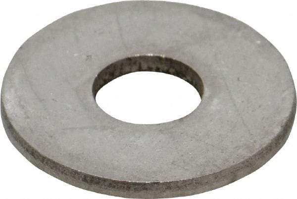 Value Collection - M10 Screw, Grade 18-8 Stainless Steel Fender Flat Washer - 10.5mm ID x 30mm OD, Plain Finish - Americas Industrial Supply