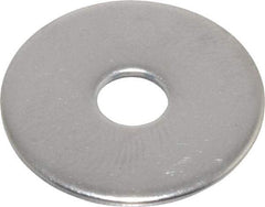 Value Collection - M5 Screw, Grade 18-8 Stainless Steel Fender Flat Washer - 5.3mm ID x 20mm OD, Plain Finish - Americas Industrial Supply