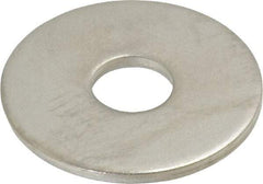 Value Collection - M12 Screw, Grade 18-8 Stainless Steel Fender Flat Washer - 13mm ID x 40mm OD, 2.5mm Thick, Plain Finish - Americas Industrial Supply