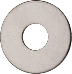 Value Collection - M20 Screw, Grade 18-8 Stainless Steel Fender Flat Washer - 21mm ID x 60mm OD, 3mm Thick, Plain Finish - Americas Industrial Supply
