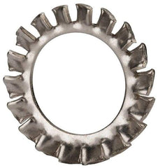 Value Collection - M14 Screw, 15mm ID, Stainless Steel External Tooth Lock Washer - 24mm OD, Uncoated, Grade 18-8 & Austenitic A2 - Americas Industrial Supply