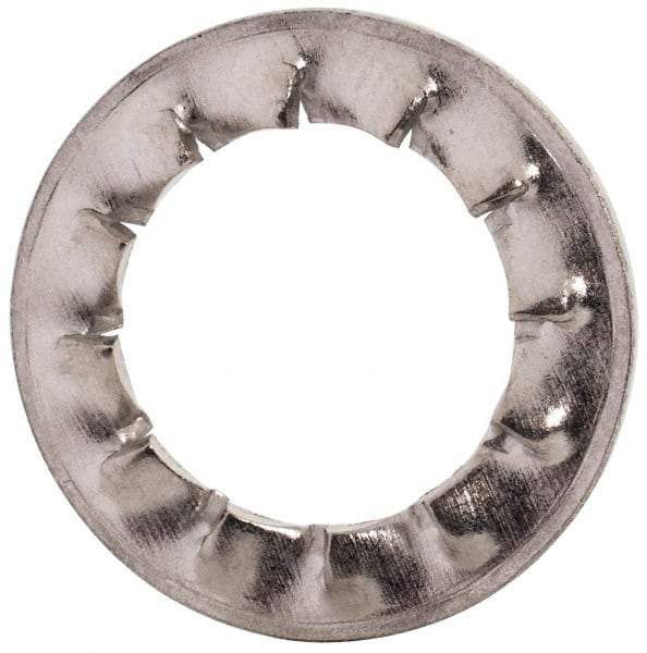 Value Collection - M12 Screw, 13mm ID, Stainless Steel Internal Tooth Lock Washer - 20.5mm OD, Uncoated, Grade 18-8 & Austenitic A2 - Americas Industrial Supply