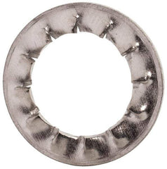 Value Collection - M12 Screw, 13mm ID, Stainless Steel Internal Tooth Lock Washer - 20.5mm OD, Uncoated, Grade 18-8 & Austenitic A2 - Americas Industrial Supply