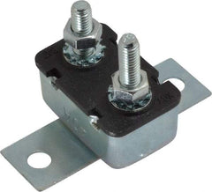 Value Collection - 40 Amp Automotive Heavy Duty Stud Terminal Circuit Breaker - Crosswise Bracket Mount, 1.259" Long x 0.838" Wide 0.652" High - Americas Industrial Supply