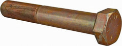 Made in USA - 1-14 UNF, 6-1/2" Length Under Head Hex Head Cap Screw - Americas Industrial Supply