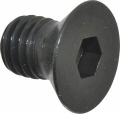 Holo-Krome - 1/2-13 UNC Hex Socket Drive, 82° Flat Screw - Alloy Steel, Black Oxide Finish, Fully Threaded, 3/4" OAL - Americas Industrial Supply