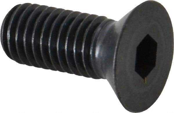 Holo-Krome - 1/2-13 UNC Hex Socket Drive, 82° Flat Screw - Alloy Steel, Black Oxide Finish, Fully Threaded, 1-1/4" OAL - Americas Industrial Supply