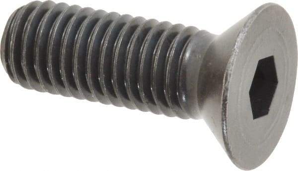 Holo-Krome - 1/2-13 UNC Hex Socket Drive, 82° Flat Screw - Alloy Steel, Black Oxide Finish, Fully Threaded, 1-1/2" OAL - Americas Industrial Supply