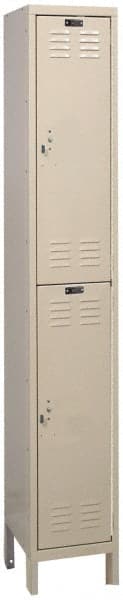 Hallowell - 2 Door, 2 Tier, ValueMax Wardrobe Lockers - Americas Industrial Supply