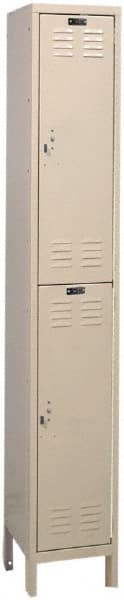 Hallowell - 2 Door, 2 Tier, ValueMax Wardrobe Lockers - Americas Industrial Supply