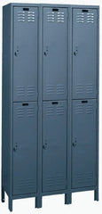 Hallowell - 6 Door, 2 Tier, ValueMax Wardrobe Lockers - Americas Industrial Supply