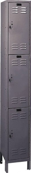 Hallowell - 3 Door, 3 Tier, ValueMax Wardrobe Lockers - Americas Industrial Supply