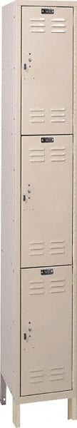 Hallowell - 3 Door, 3 Tier, ValueMax Wardrobe Lockers - Americas Industrial Supply