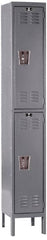 Hallowell - 2 Door, 2 Tier, Premium Wardrobe Lockers - Americas Industrial Supply