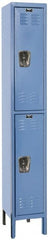 Hallowell - 2 Door, 2 Tier, Premium Wardrobe Lockers - Americas Industrial Supply