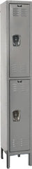 Hallowell - 2 Door, 2 Tier, Premium Wardrobe Lockers - Americas Industrial Supply