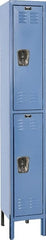 Hallowell - 2 Door, 2 Tier, Premium Wardrobe Lockers - Americas Industrial Supply