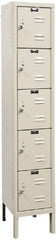 Hallowell - 5 Door, 5 Tier, Premium Box Lockers - Americas Industrial Supply