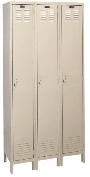 Hallowell - 3 Door, 1 Tier, ValueMax Wardrobe Lockers - Americas Industrial Supply