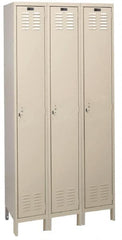 Hallowell - 3 Door, 1 Tier, ValueMax Wardrobe Lockers - Americas Industrial Supply