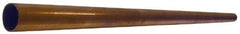 Mueller Industries - 5/8 Inch Outside Diameter x 5 Ft. Long, Copper Round Tube - 0.569 Inch Inside Diameter, 0.028 Inch Wall Thickness, Alloy 122 - Americas Industrial Supply