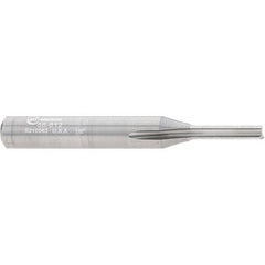 Onsrud - 1/8" Diam, 1/4" Shank Diam, 1/2" Length of Cut, 2 Flute Double Edge Straight Router Bit - 2" Overall Length, Right Hand Cut, Solid Carbide - Americas Industrial Supply