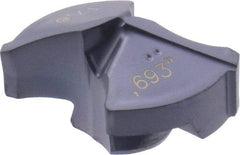Iscar - Series IDI-SG, 0.693" Diam Grade IC908 140° Replaceable Drill Tip - Carbide, TiAlN Finish, 17 Seat Size, Through Coolant - Americas Industrial Supply
